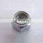 Astm standard DIN985 DIN982 hex nylock insert lock nut stainless steel hex nut with nylon insert