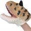 Carnotaurus Dinosaur Hand Puppets Movable Mouth Realistic Party Favor Gift Imaginative Role-Play Toys