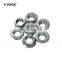 Hot sale universal galvanized serrated hex lock M8 flange nuts for motorcycle