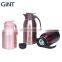 GiNT 1.6L Home Office Tea Pot Stainless Steel Outer Glass Inner Coffee Pots