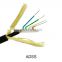 ADSS All Dielectric Double jacket 12 24 48core ADSS Fiber optical cable with 200m 250m Span