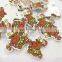 Fancy 2 Holes Cartoon Craft Mixed Animal Colored Cute DIY Flower Wooden Button