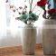 wholesale  jingdezhen White tall ceramic floor flower vase