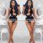 Mesh Sexy Lingerie Female Sexy Underwear Embroidery See-through Temptation Plus Size Jumpsuit Women Sexy Nightwear One-piece