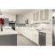 North American Modern Oak Solid Wood Kitchen Furniture Pantry Storage Island White Kitchen Cabinets