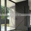 luxury design stainless steel entrance door exterior security front pivot door modern entry black aluminum pivot door