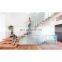 Modern staircase, solid wood treads,Floating staircase