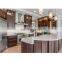 Latest style modern design solid wood  best high end simple kitchen cabinet