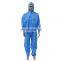 Blue Protective Coveralls Disposable in 3XL Size