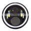 Lantsun For Jeep J L J223 for jeep w rangler LED head lamp with LED ring for jeep JKwrangler 2007-2017