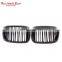 carbon fiber style G01 G02 grill for BMW X3 X4 bumper grill high quality front kindly grill for BMW X series G01 G02