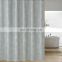 Gray color design peva bathroom curtain bath curtain