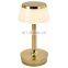 Indoor Reading Lamp For Living Room Rechargeable Night Light Crystal Mushroom Table Light