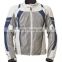 Custom made waterproof polyester fabric 600D Cordura motorcycle motorbike racing Jacket reflective with light