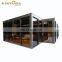 JYD Patio Enclosure Aluminium Sunrooms Gazebo Glass Garden Greenhouse Flat roof inclined sun room