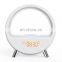 Smart Alarm Clock With Bed Shaker Mirror Digital 3d Smart Wake Up Light Charge With Clock