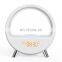 Smart Alarm Clock With Bed Shaker Mirror Digital 3d Smart Wake Up Light Charge With Clock