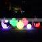factory price solar garden pillar light stone ball lighting/stone yard lantern waterproof led round stone christmas lights