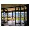 New Design Double Glass Aluminum Bifolding Door