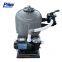 Side Mount Outdoor Sand Filter Pump Combo with Glass Fiber Tank Full Filtration System for Swimming Pools Easy Operation