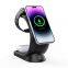 New Electronic Products Universal 3 In 1 Wireless Charger Led Lampara De Luces Con Cargador Inalambricos