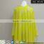 100% Polyester Leaf Printed cape/poncho/shawl With Fringes For SS 16