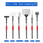 boxtech Fish Tank Cleaner 6 in 1 Kit,Adjustable Long Handle Aquarium Cleaning Tool Set