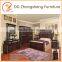 custom home furniture 1.8m bed with wardrobe