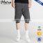 OEM double layer running shorts mens cotton black athletic shorts