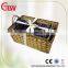 water hyacinth baskets with dog ear handle, home storage baskets, kitchen vegetable storage baskets