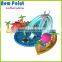 New Point PVC Shark Theme Inflatable Water Park
