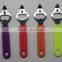 PROMOTIONAL PLASTIC + STAINLESS STEEL CAN OPENER, SMALL BOTTLE OPENER