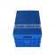 Folding plastic popcorn container