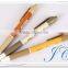 Hot Sales Promotional Plastic Wooden Ball Pen