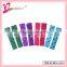 2 Inch polka dot cotton ribbon covered metal hair clips for hair accessories (XH12-1841)