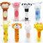 Babyfans cute design soft plush toy hot sale baby rattle good quality baby toys BB sticks