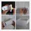 Plastic paper roll holder self adhesive