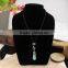 NE2371 latest design turquoise gemstone tip pendant necklace