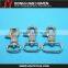 Nikle free lobster snap clasps metal hooks for keyrings