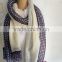 Long Simple and Elegant Small Flowers Polyester Scarf