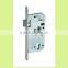 brass plated privacy mortise lock set