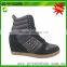 China factory women wedge sneakers