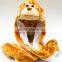 soft plush monkey neckpillow stuffed foam beads