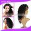 long Curly Wigs For Black Women, Malaysian Human Hair Kinky Curly Full Lace Wigs