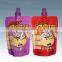 baby food spout pouch filling packing machine/drink pouch with spout packaging