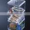 Acrylic Material acrylic cosmetic & makeup drawer organizer