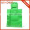 green custom logo design fashion style folding/foldable non woven shopping bag