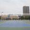 SPU paint sports court flooring material