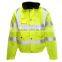 EN20471 high visibility fluorescent color reflective safety jacket