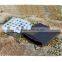 Stainless steel camping wood & alcohol stove with hinge portable stove outdoor with saucer wholesale 